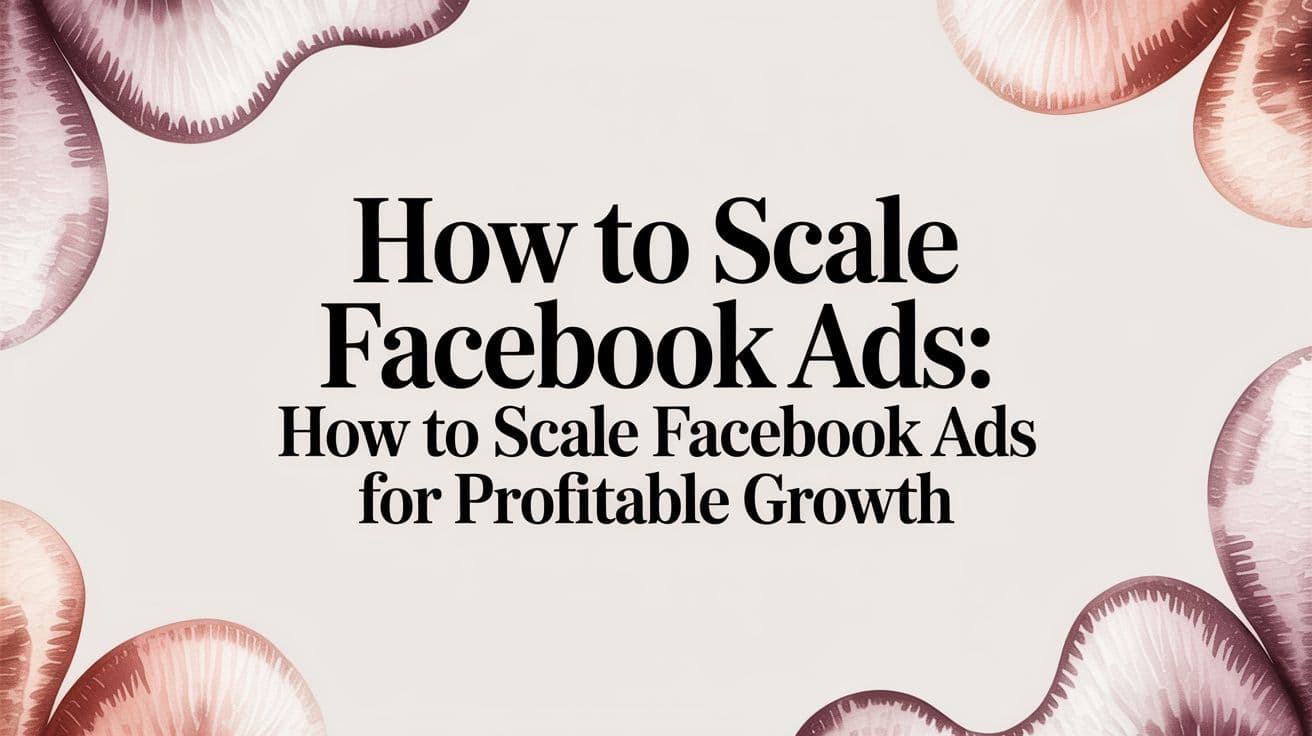 Featured image for: How to Scale Facebook Ads: how to scale facebook ads for profitable growth