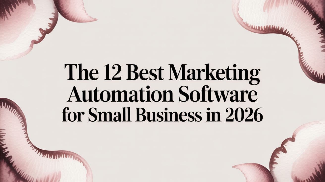 Featured image for: The 12 Best Marketing Automation Software for Small Business in 2026