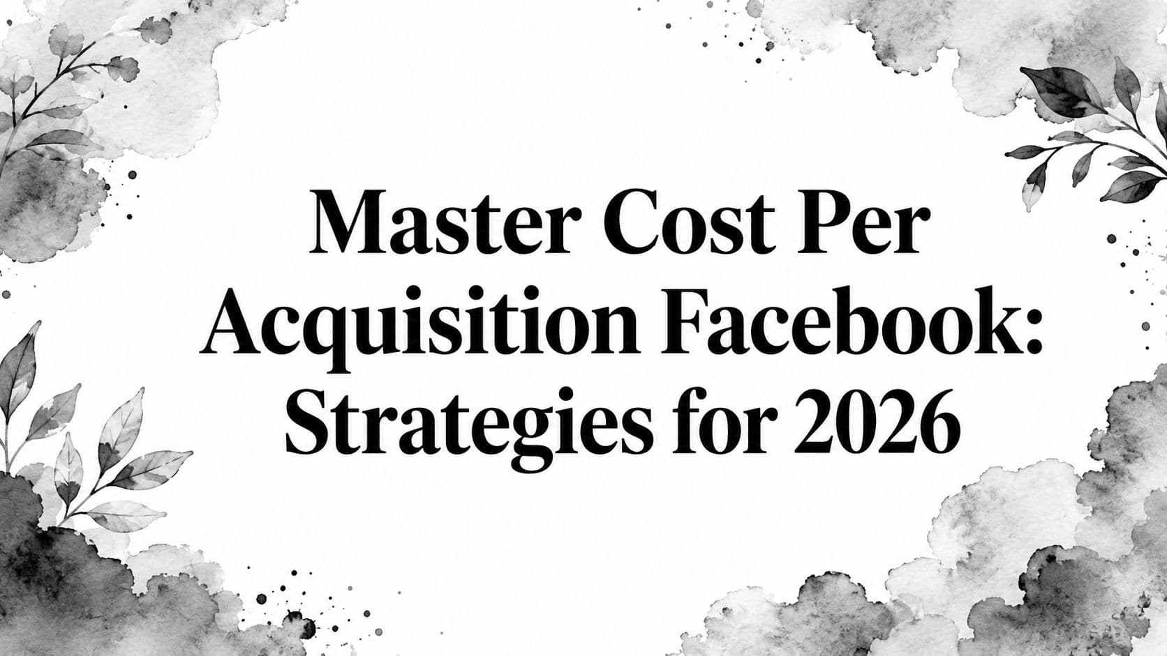 Featured image for: Master Cost Per Acquisition Facebook: Strategies for 2026