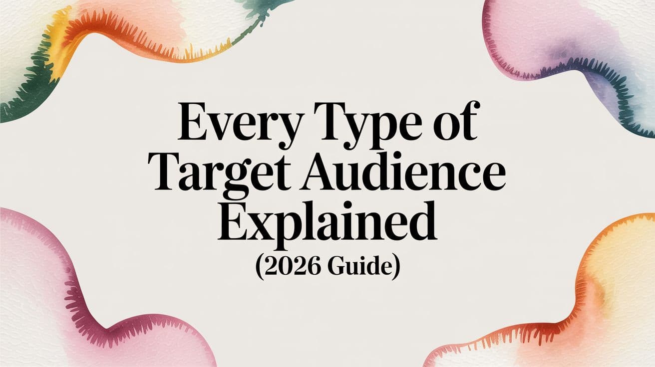 Featured image for: Every Type of Target Audience Explained (2026 Guide)