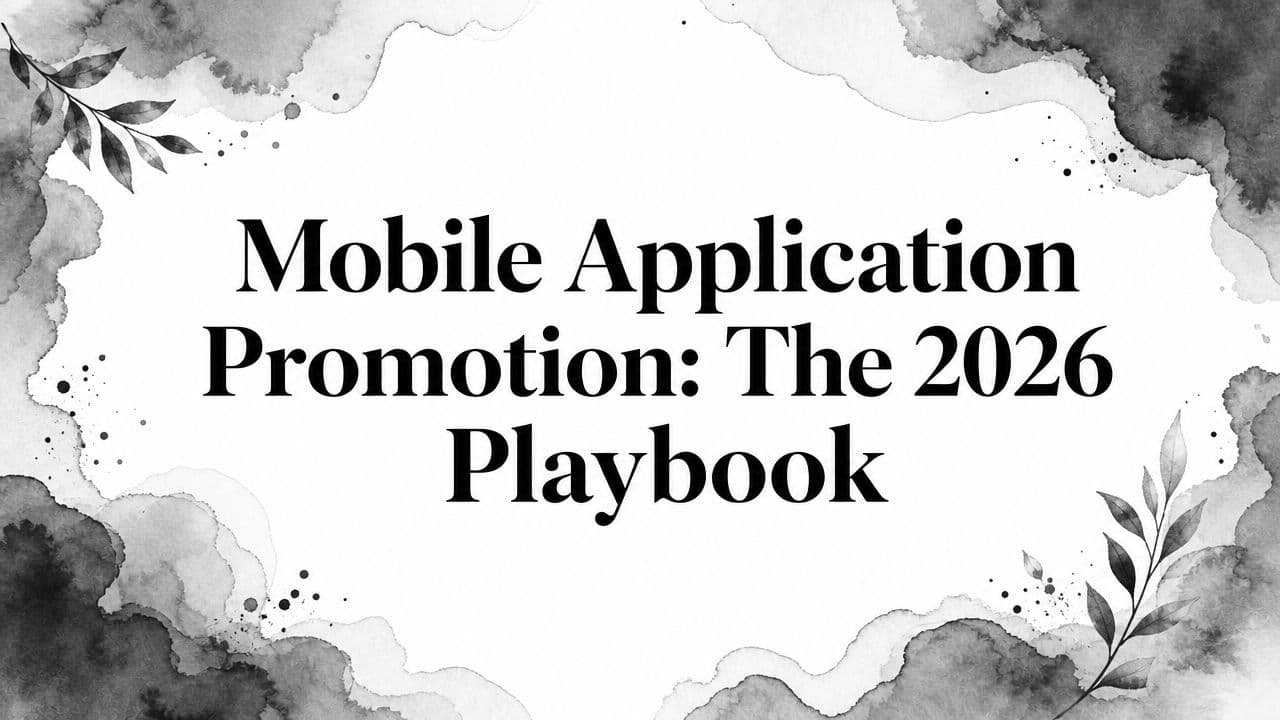 Featured image for: Mobile Application Promotion: The 2026 Playbook