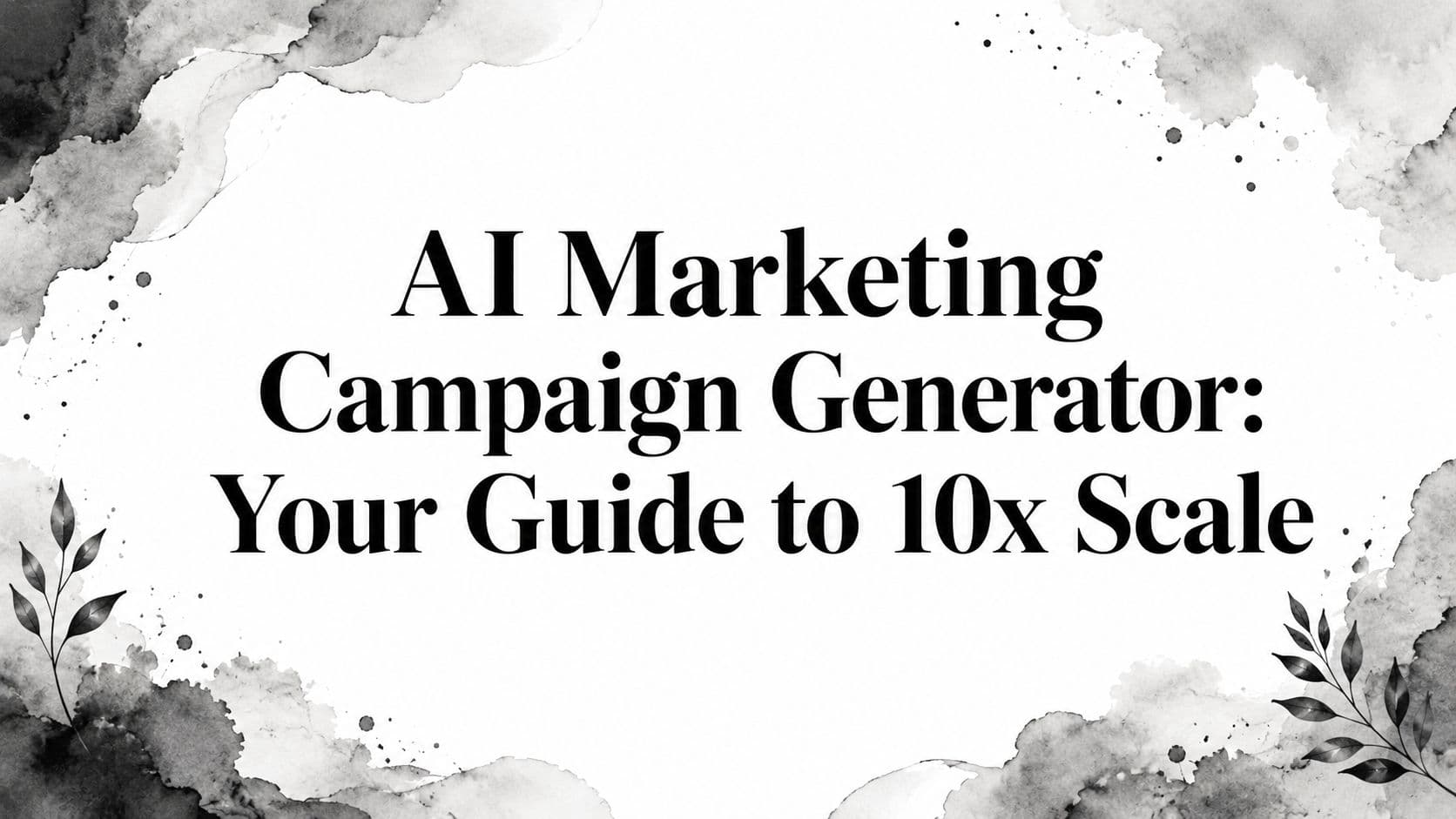 Featured image for: AI Marketing Campaign Generator: Your Guide to 10x Scale
