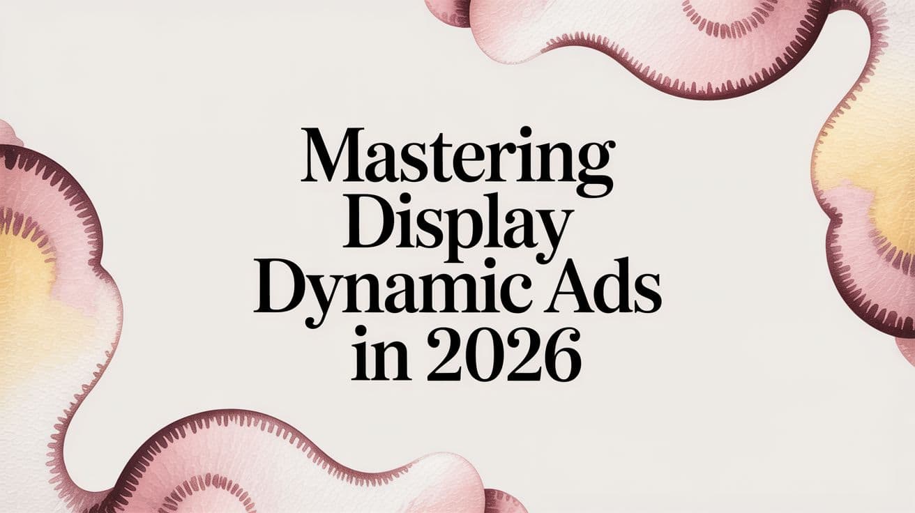 Featured image for Mastering Display Dynamic Ads in 2026