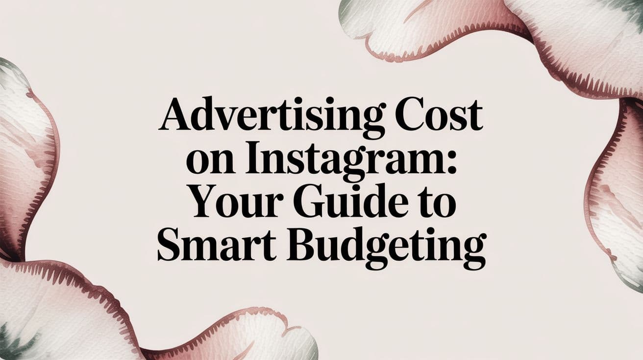 Featured image for: Advertising cost on instagram: Your Guide to Smart Budgeting