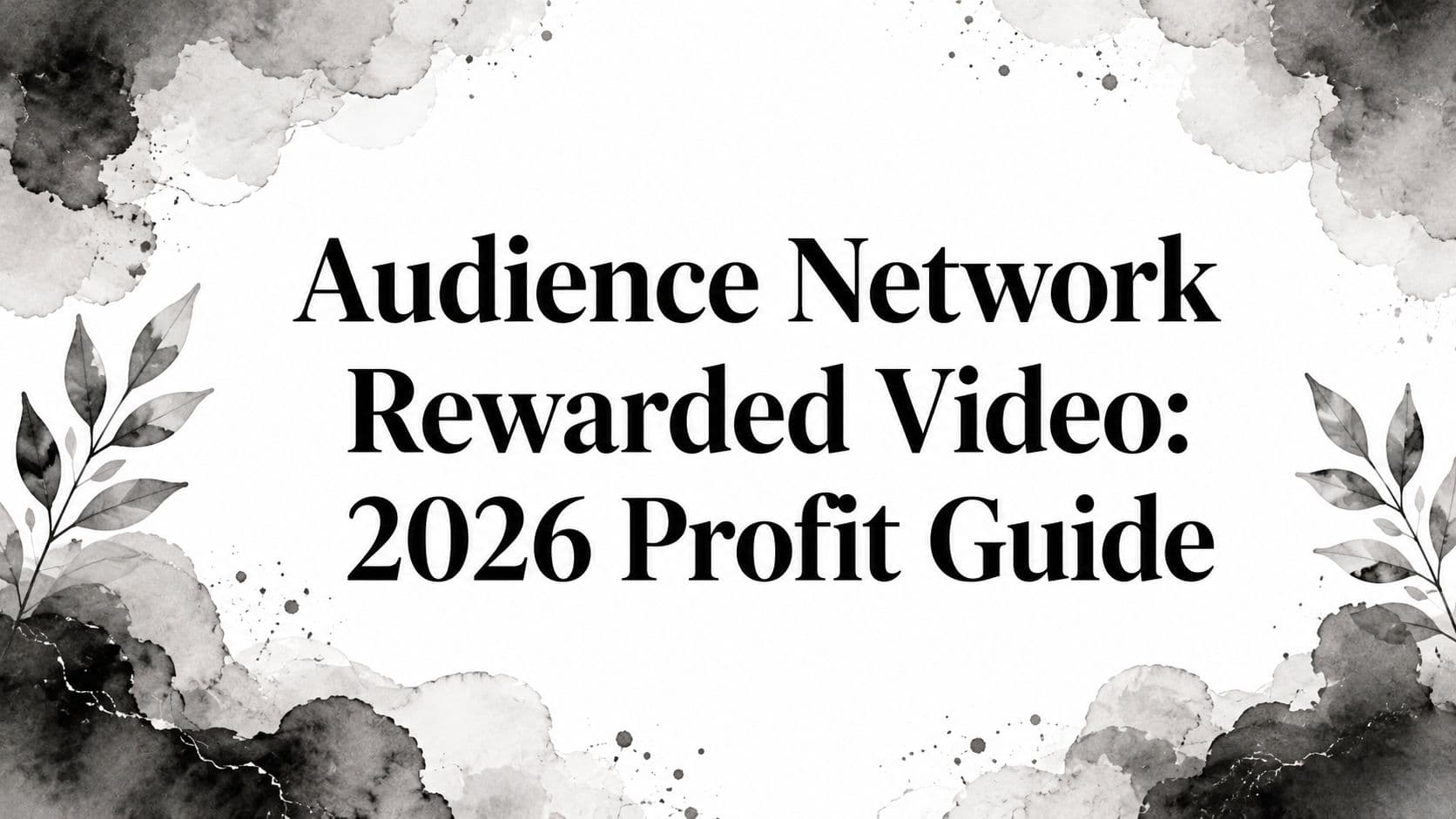 Featured image for: Audience Network Rewarded Video: 2026 Profit Guide