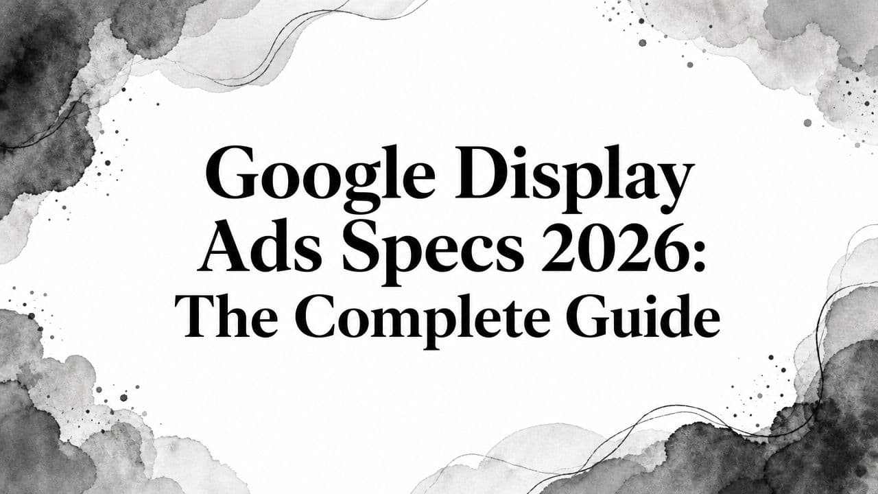 Featured image for: Google Display Ads Specs 2026: The Complete Guide