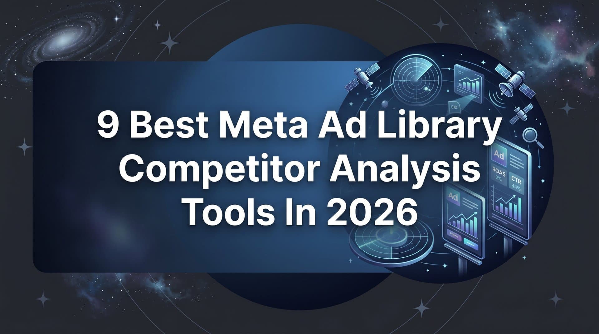 Featured image for: 9 Best Meta Ad Library Competitor Analysis Tools in 2026