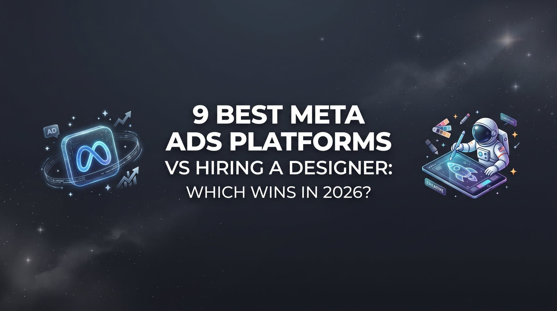 Featured image for: 9 Best Meta Ads Platforms vs Hiring a Designer: Which Wins in 2026?
