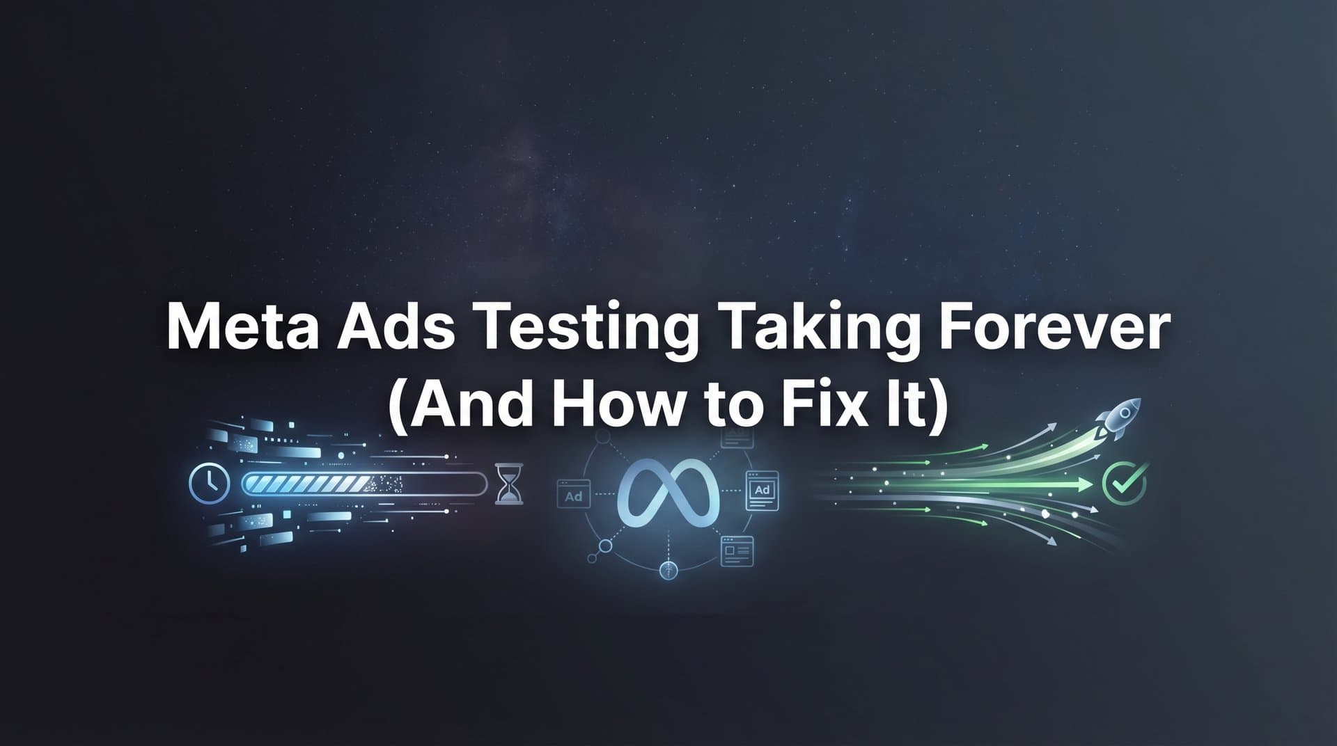 Featured image for: Why Your Meta Ads Testing Is Taking Forever (And How to Fix It)