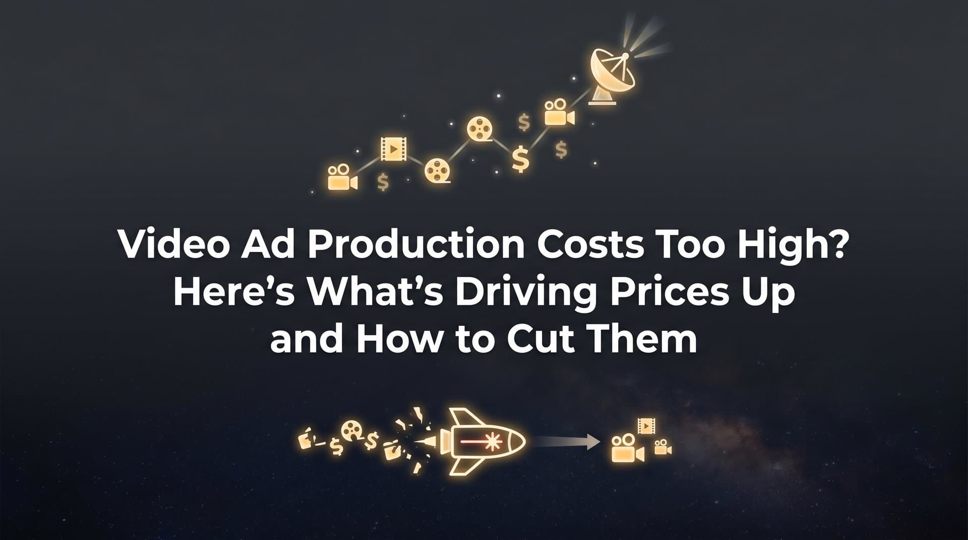 Featured image for: Video Ad Production Costs Too High? Here's What's Driving Prices Up and How to Cut Them