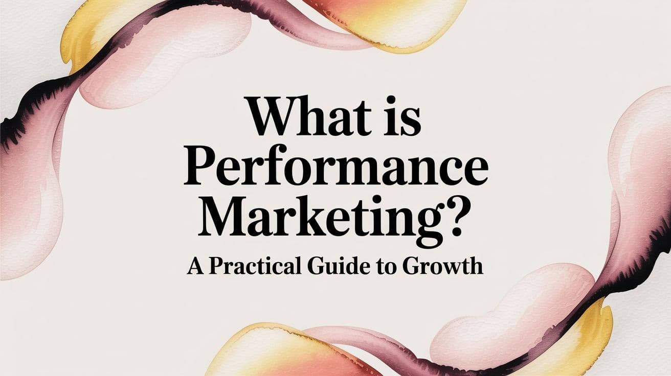 Featured image for: What Is Performance Marketing? A Practical Guide to Growth