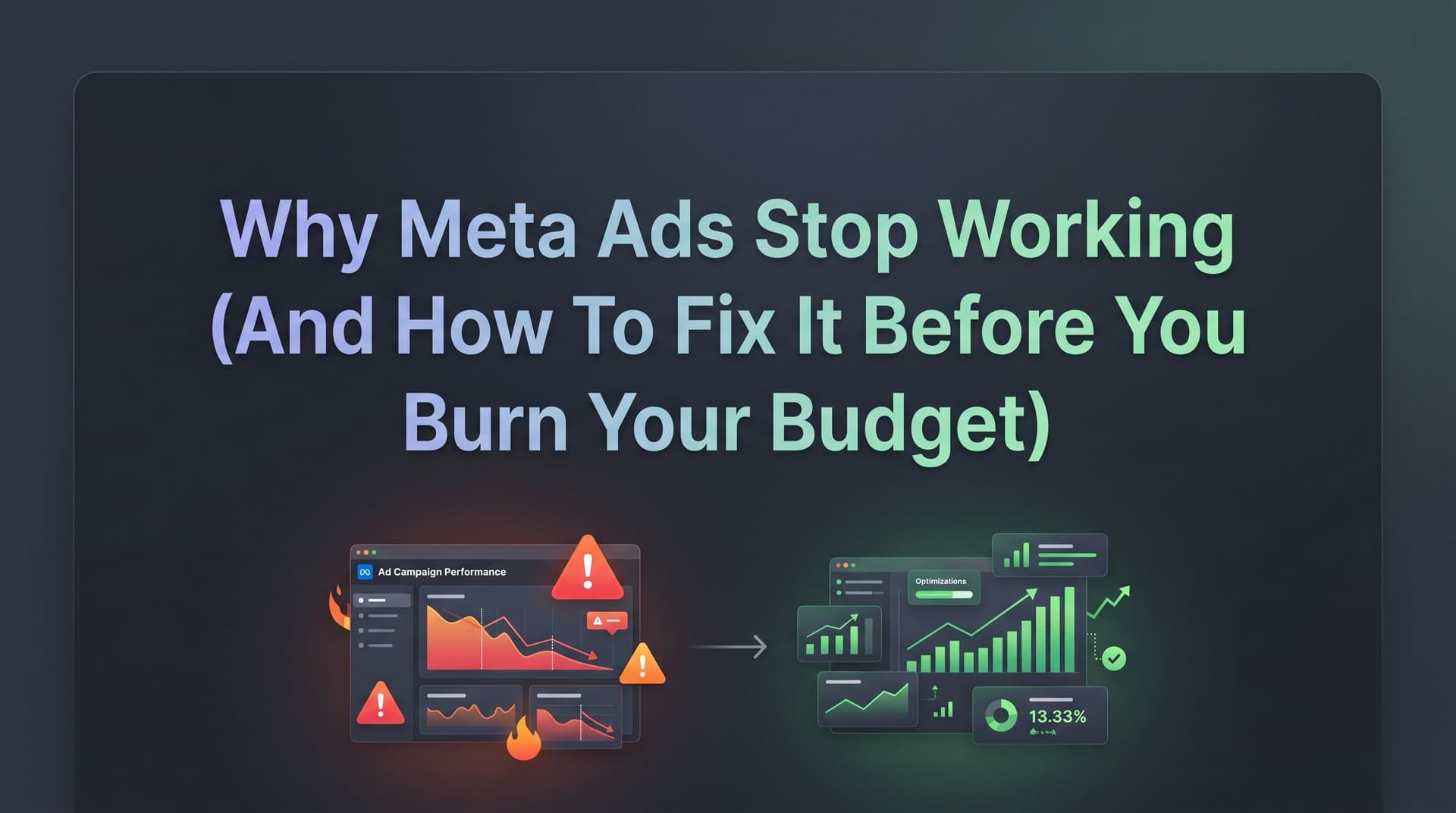 Featured image for: Why Meta Ads Stop Working (And How to Fix It Before You Burn Your Budget)