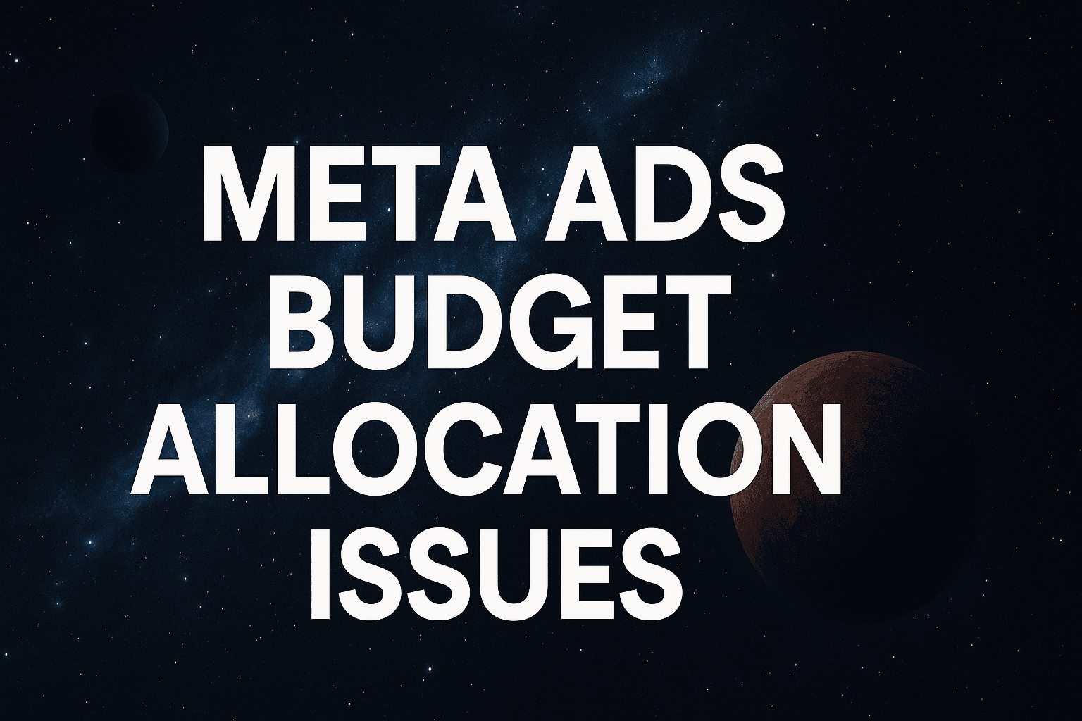 Featured image for: Meta Ads Budget Allocation Issues: How To Stop Wasting Thousands On Underperforming Campaigns
