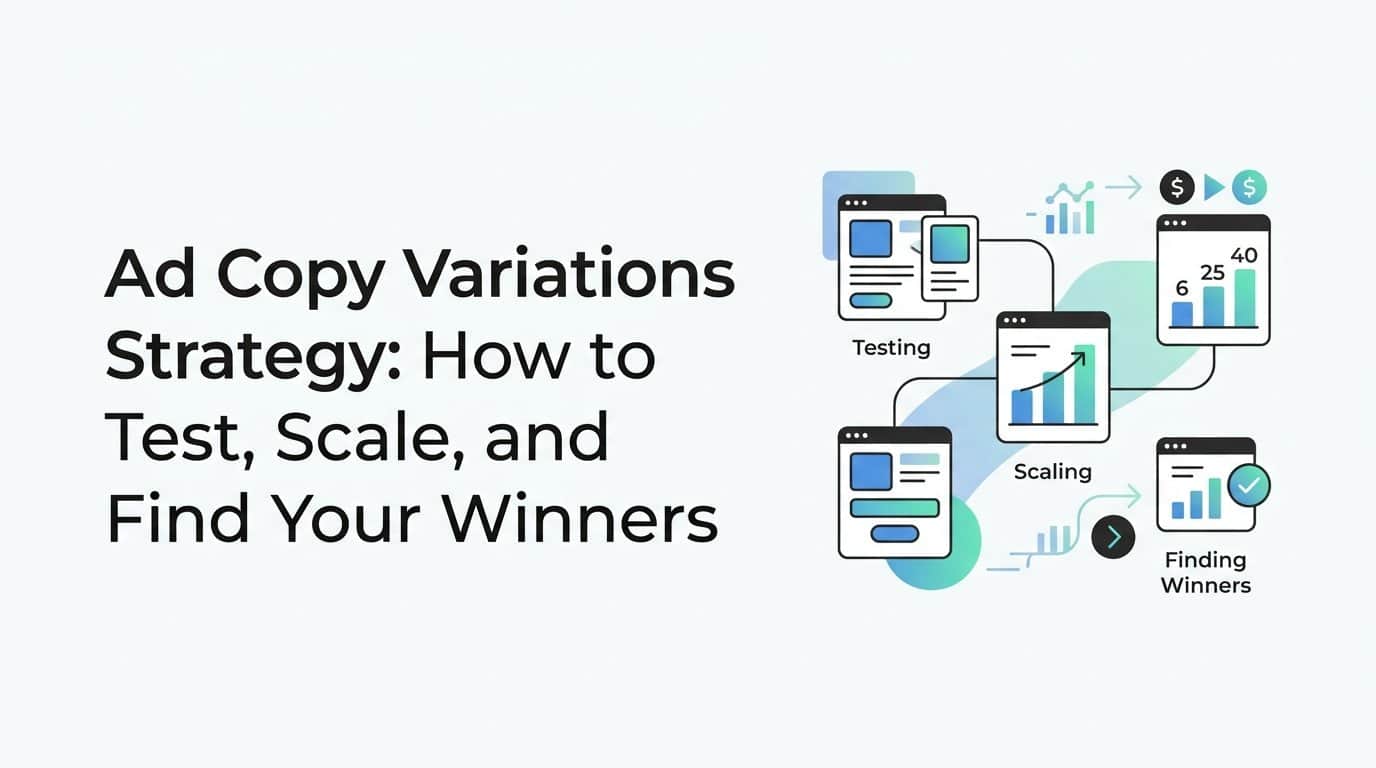 Ad Copy Variations Strategy: How to Test, Scale, and Find Your Winners