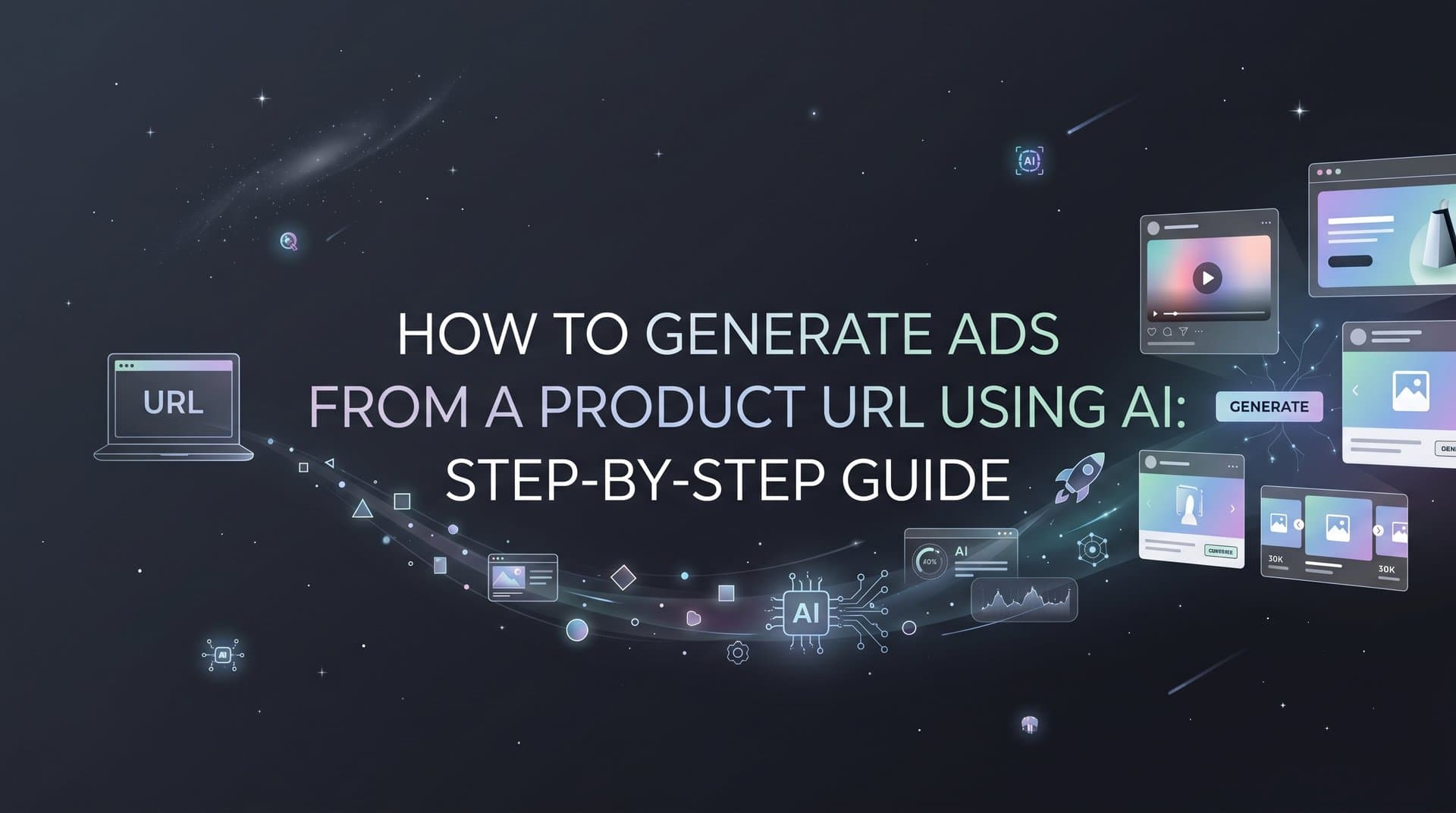Featured image for: How to Generate Ads from a Product URL Using AI: Step-by-Step Guide