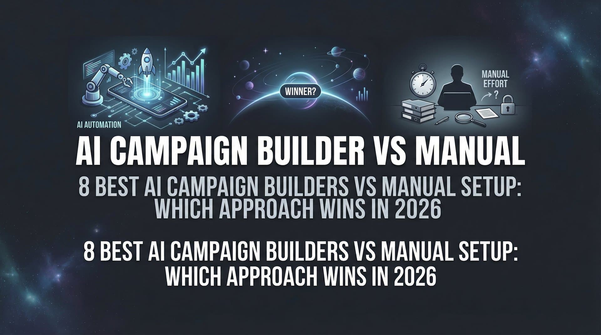 Featured image for: 8 Best AI Campaign Builders vs Manual Setup: Which Approach Wins in 2026