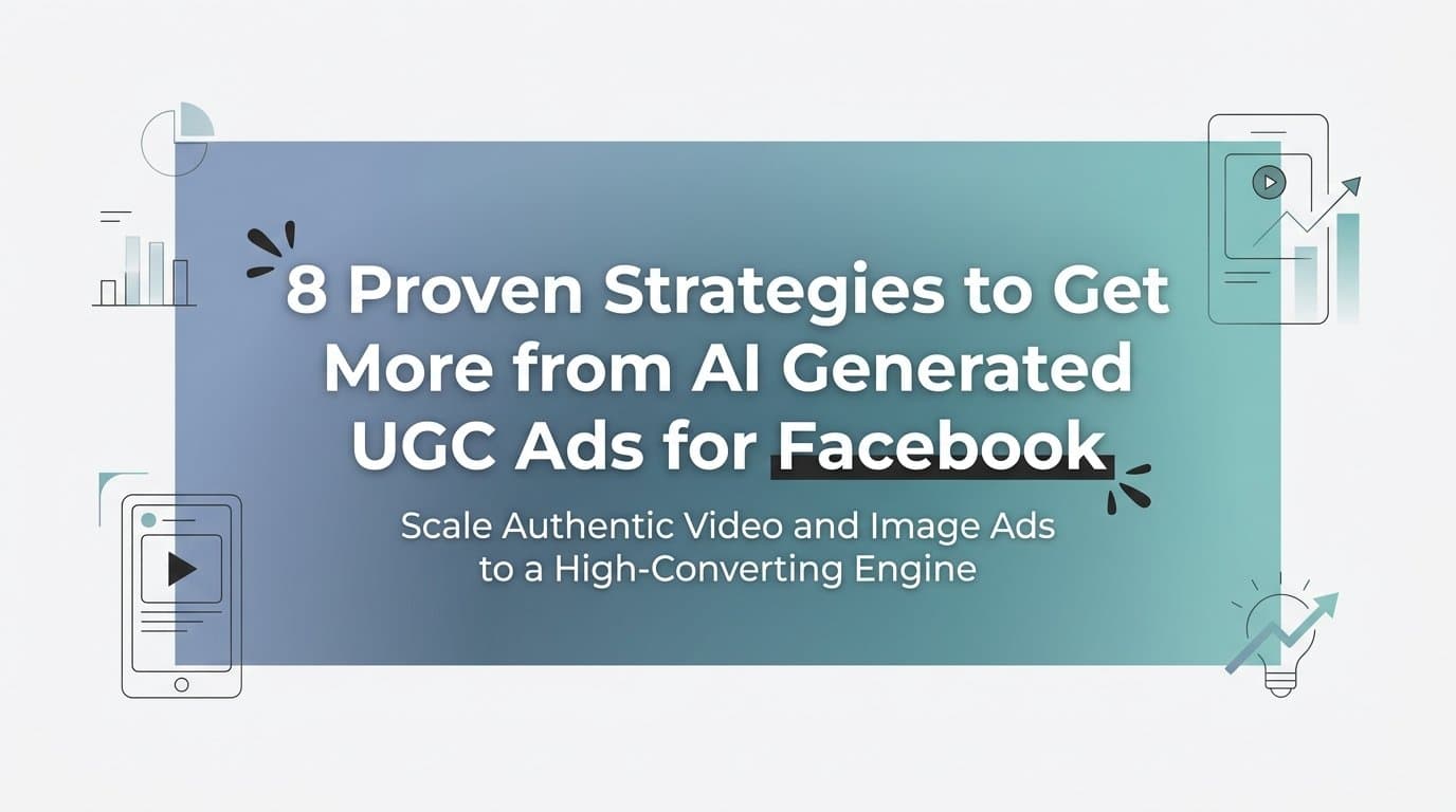 Featured image for: 8 Proven Strategies to Get More from AI Generated UGC Ads for Facebook