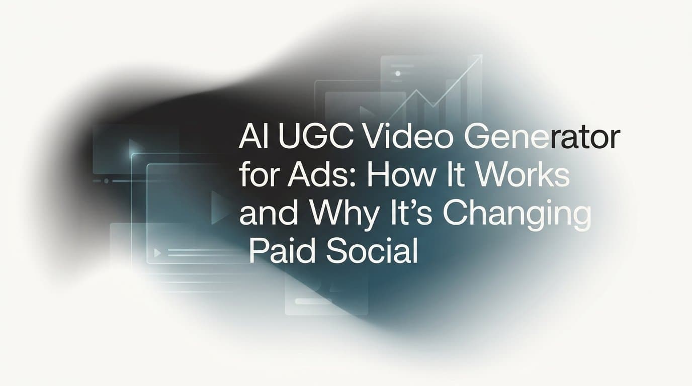 AI UGC Video Generator for Ads: How It Works and Why It's Changing Paid Social