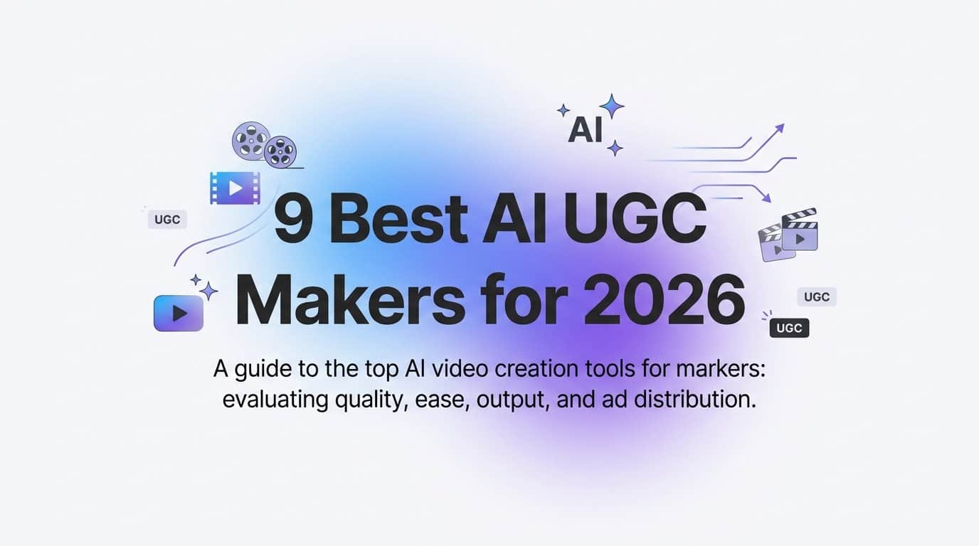 9 Best AI UGC Video Makers for 2026