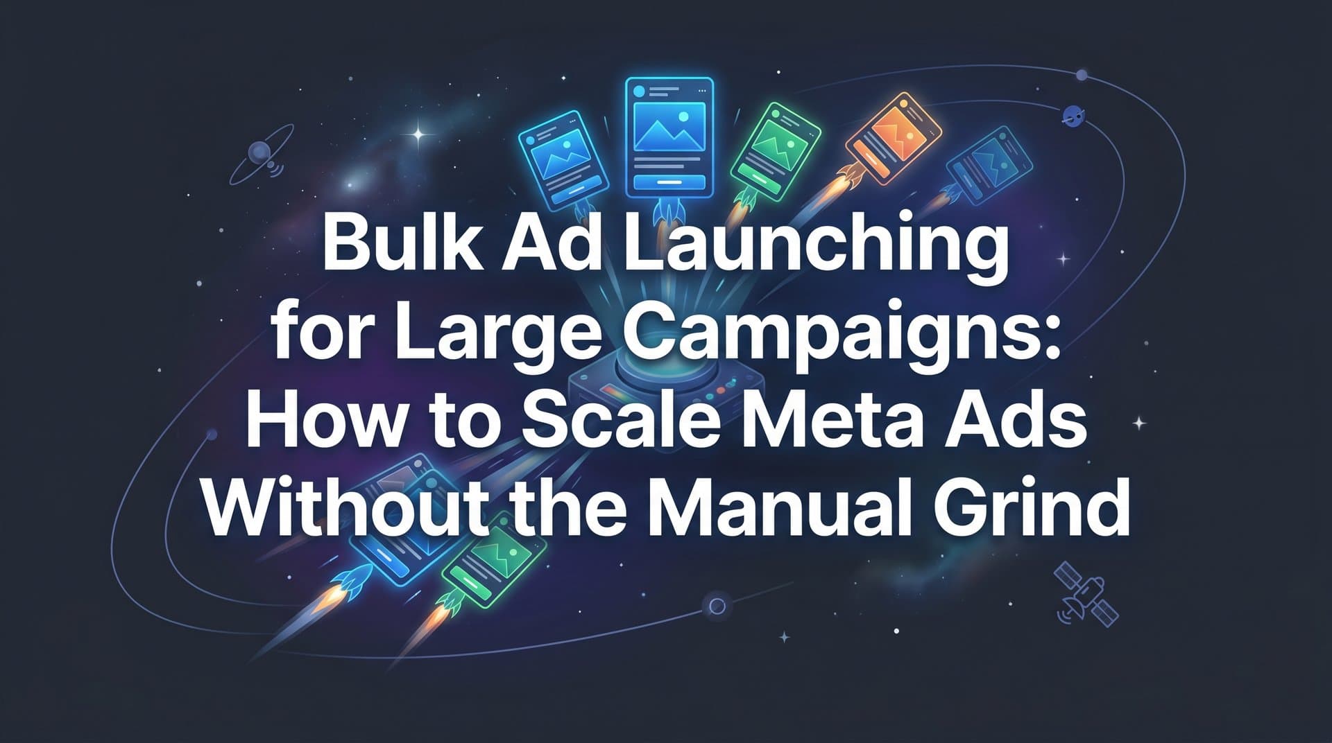Featured image for: Bulk Ad Launching for Large Campaigns: How to Scale Meta Ads Without the Manual Grind