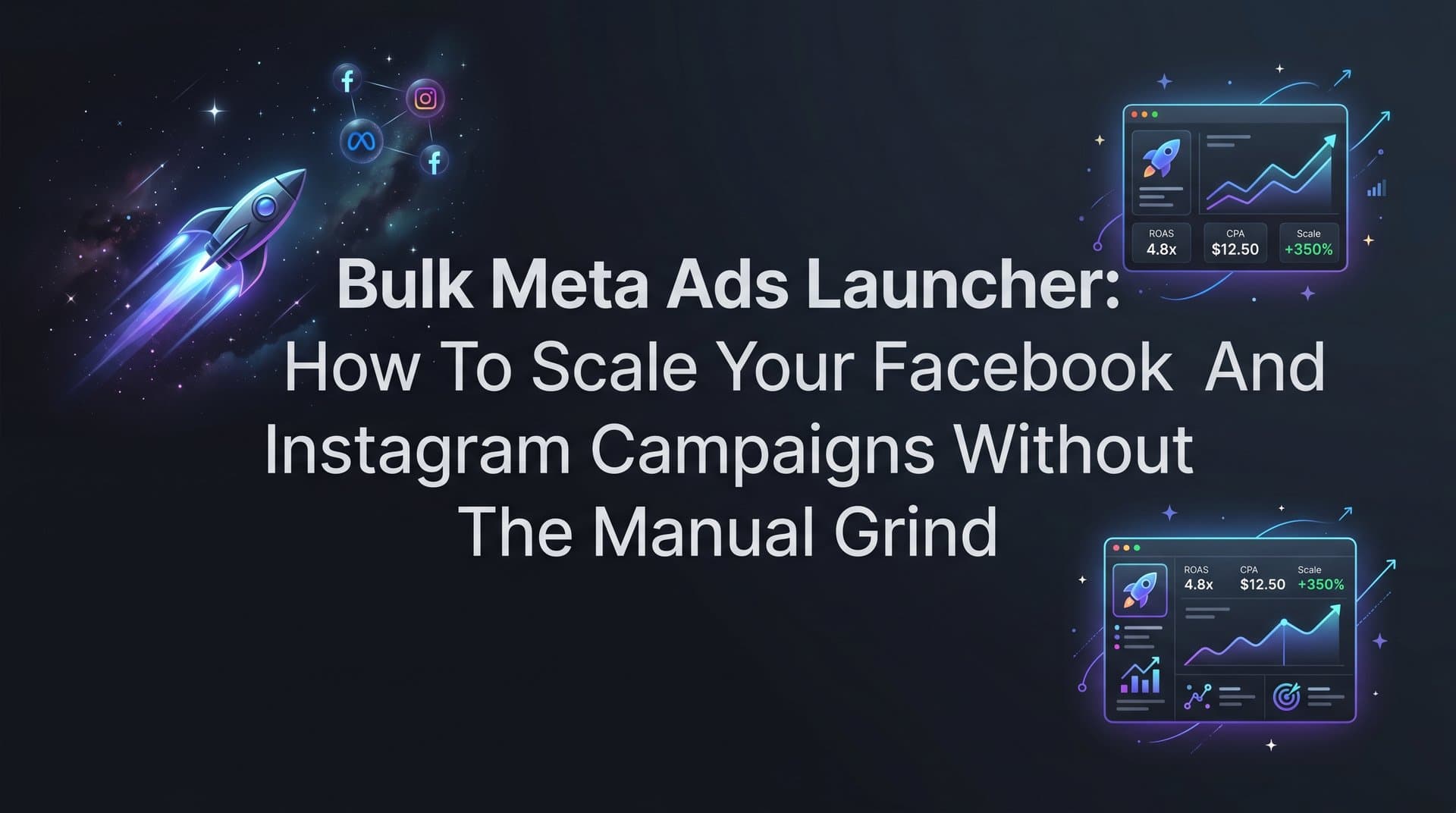 Featured image for: Bulk Meta Ads Launcher: How to Scale Your Facebook and Instagram Campaigns Without the Manual Grind