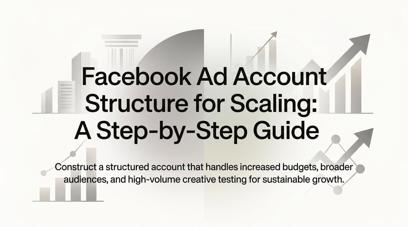 Featured image for: Facebook Ad Account Structure for Scaling: A Step-by-Step Guide