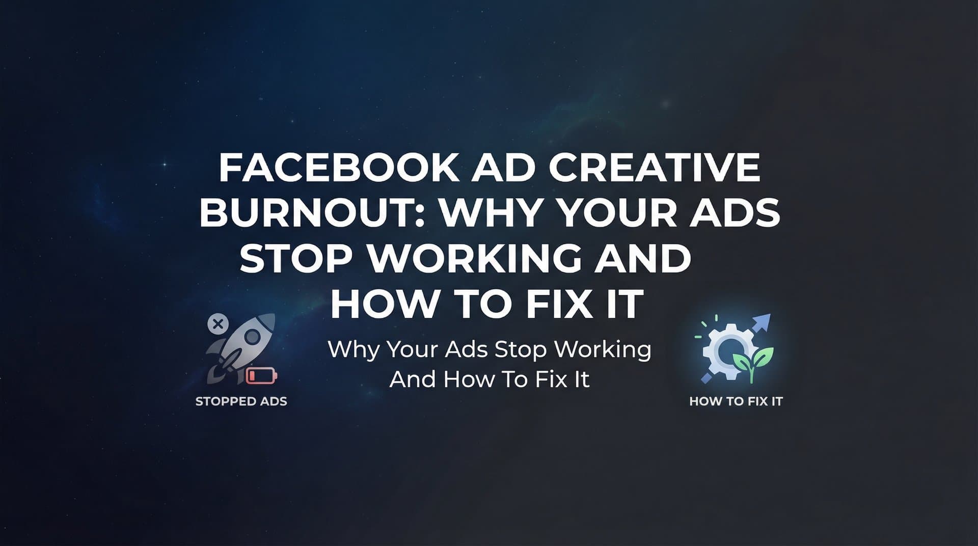 Featured image for: Facebook Ad Creative Burnout: Why Your Ads Stop Working and How to Fix It