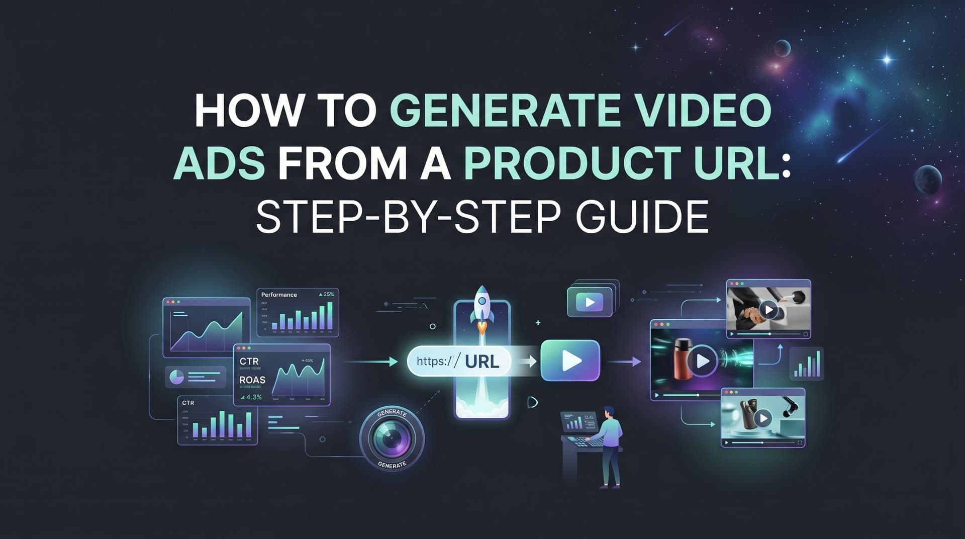 Featured image for: How to Generate Video Ads from a Product URL: Step-by-Step Guide