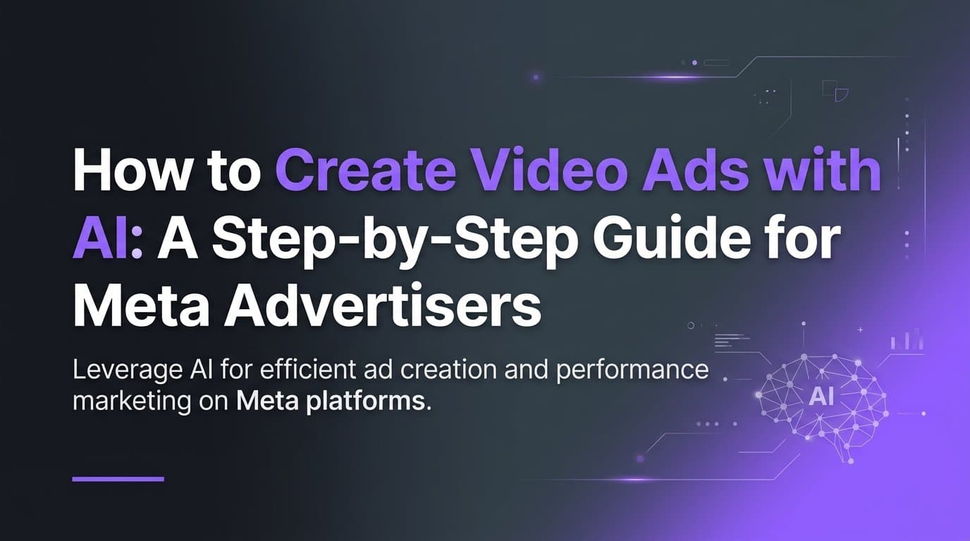 Featured image for: How to Create Video Ads with AI: A Step-by-Step Guide for Meta Advertisers