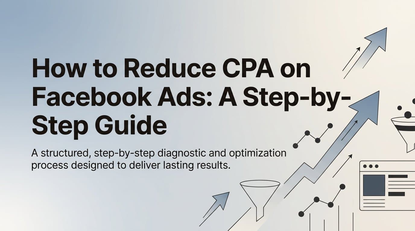 Featured image for: How to Reduce CPA on Facebook Ads: A Step-by-Step Guide