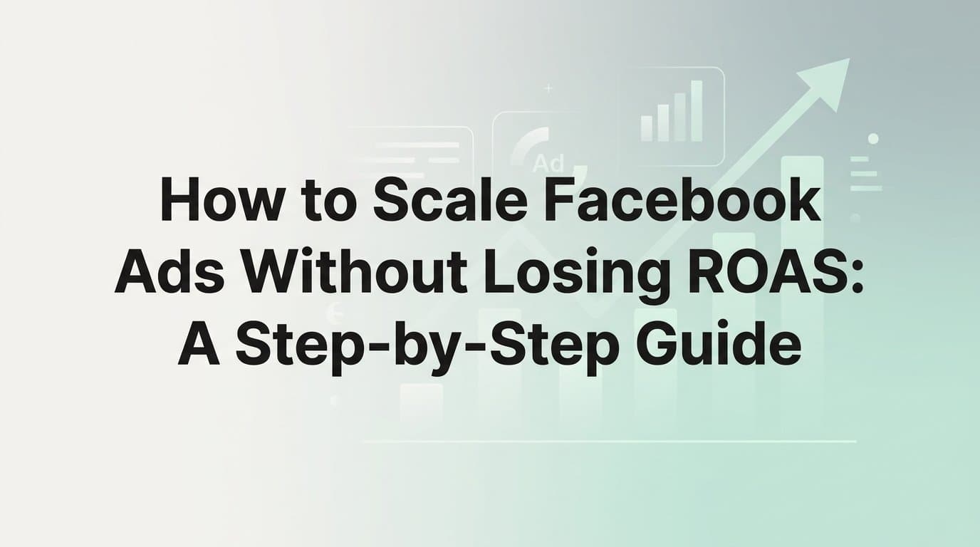 Featured image for: How to Scale Facebook Ads Without Losing ROAS: A Step-by-Step Guide