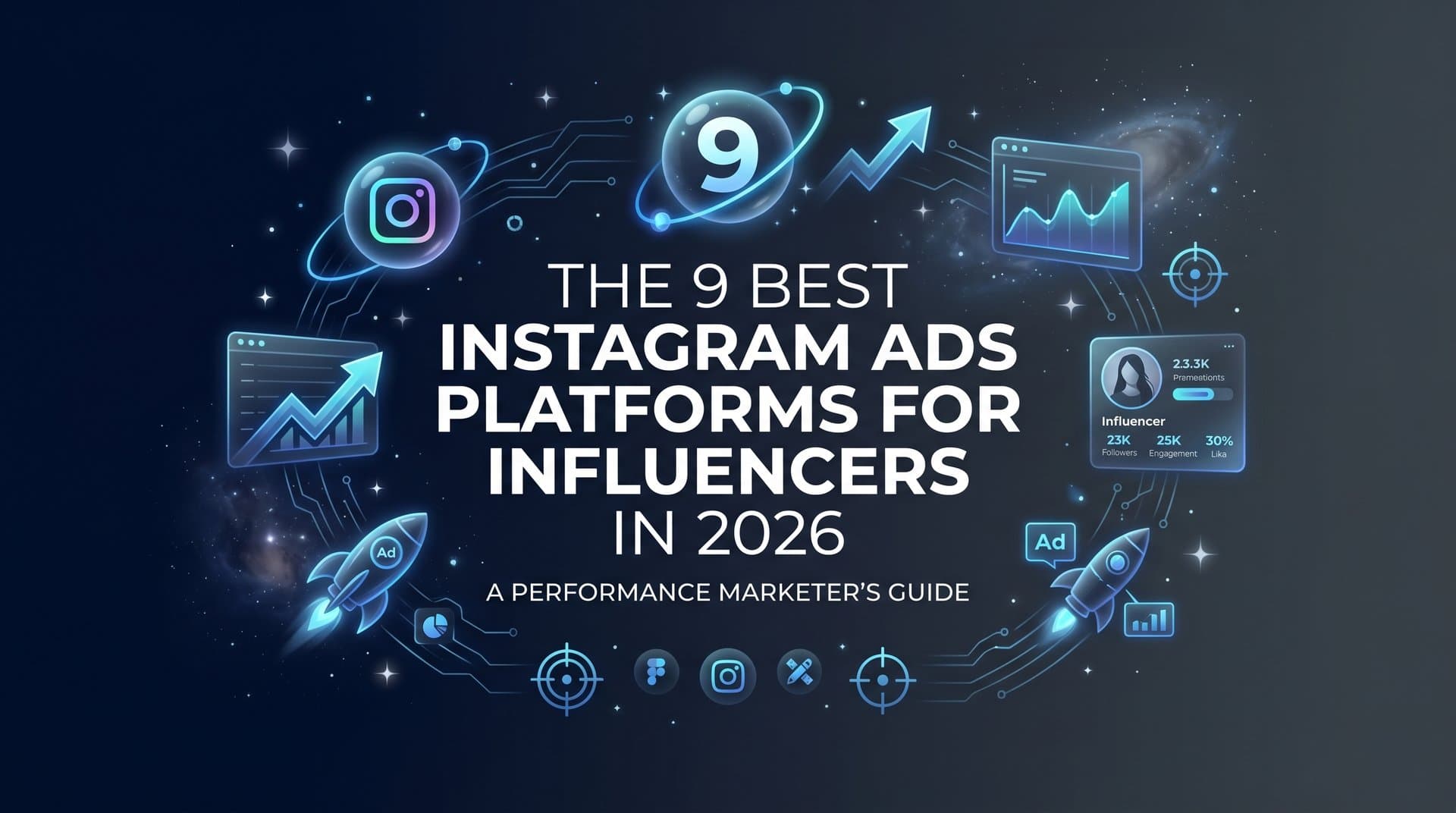 Featured image for: 9 Best Instagram Ads Platforms for Influencers in 2026