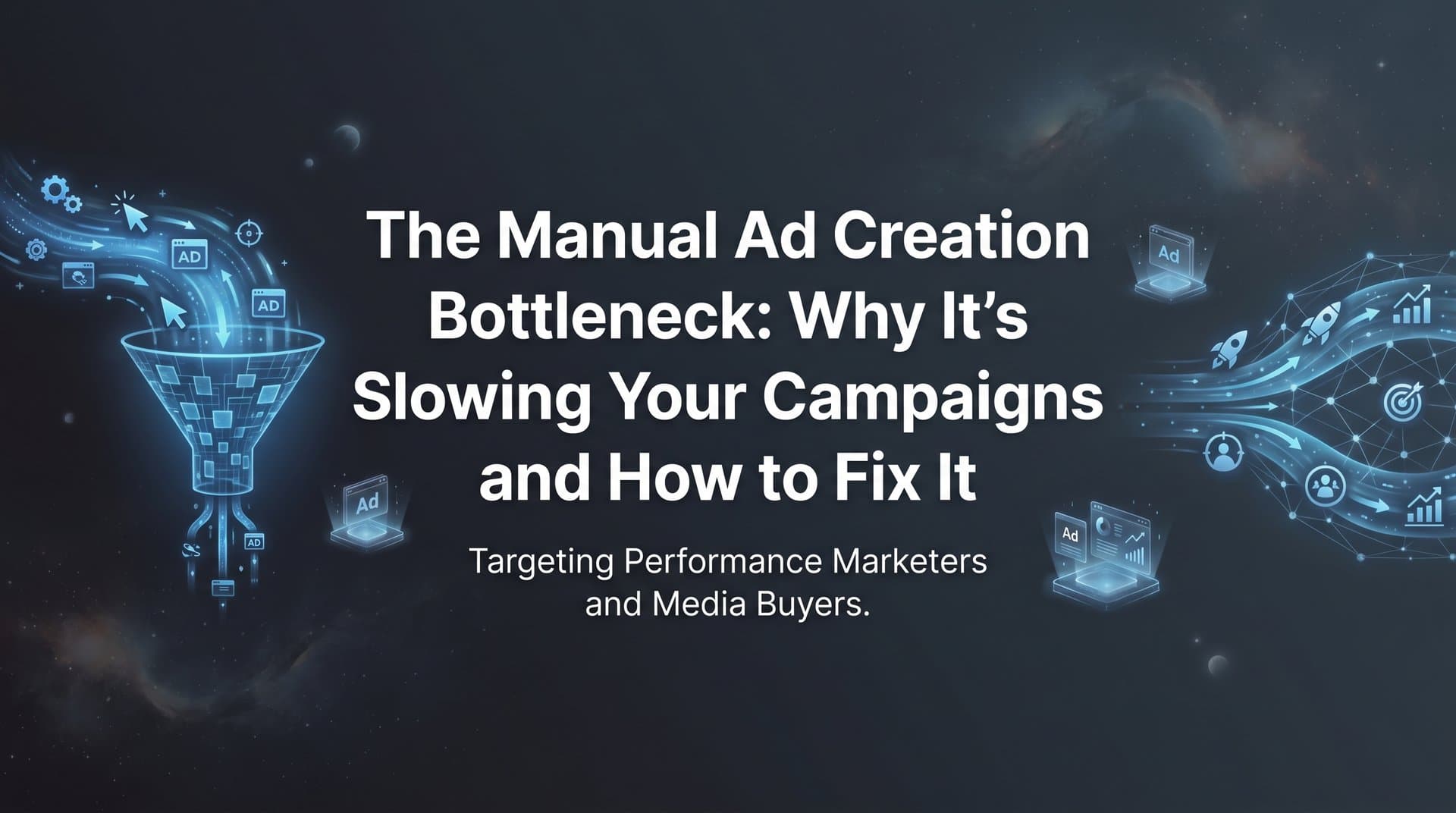 Featured image for: The Manual Ad Creation Bottleneck: Why It's Slowing Your Campaigns and How to Fix It