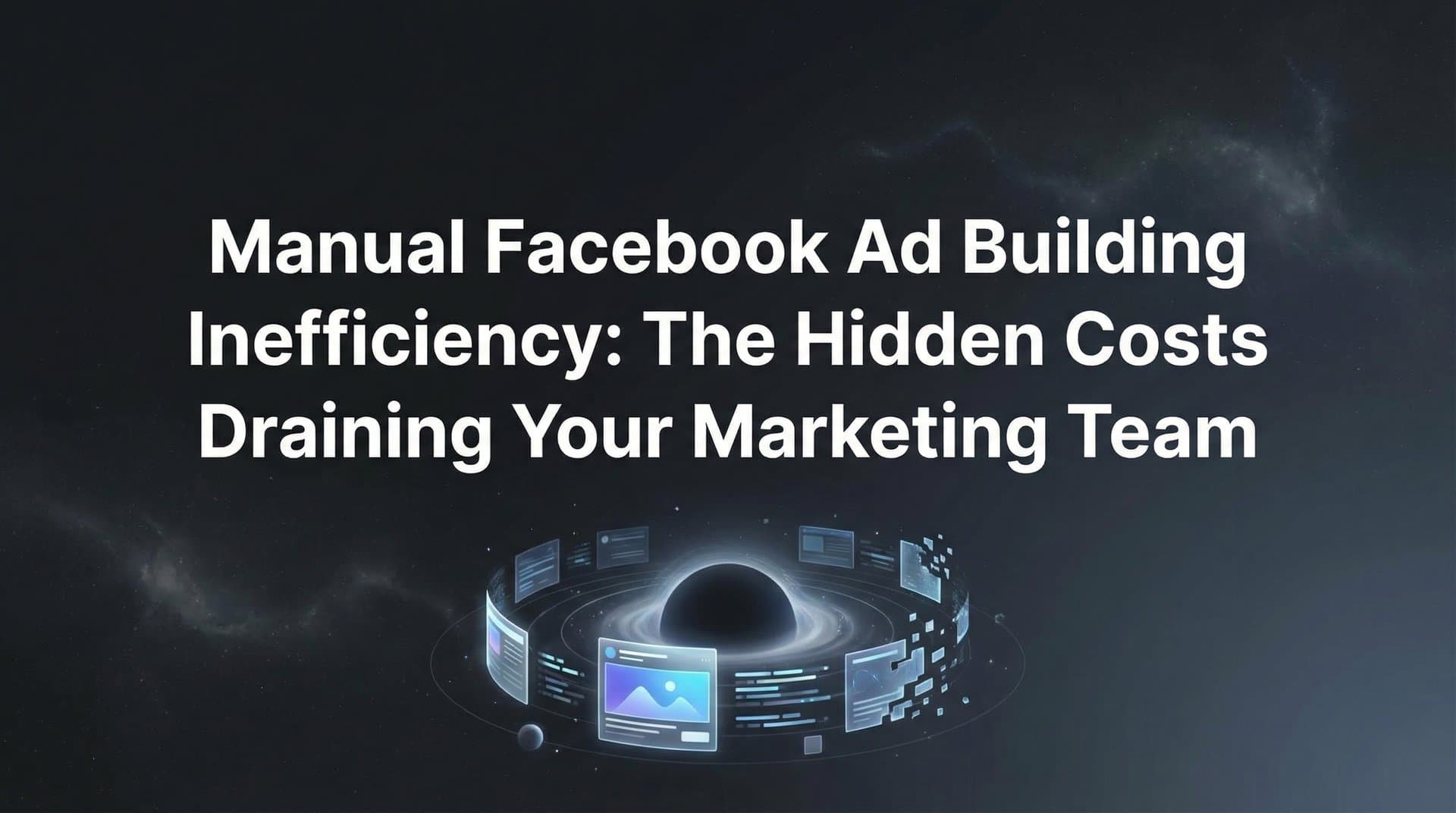 Featured image for: Manual Facebook Ad Building Inefficiency: The Hidden Costs Draining Your Marketing Team