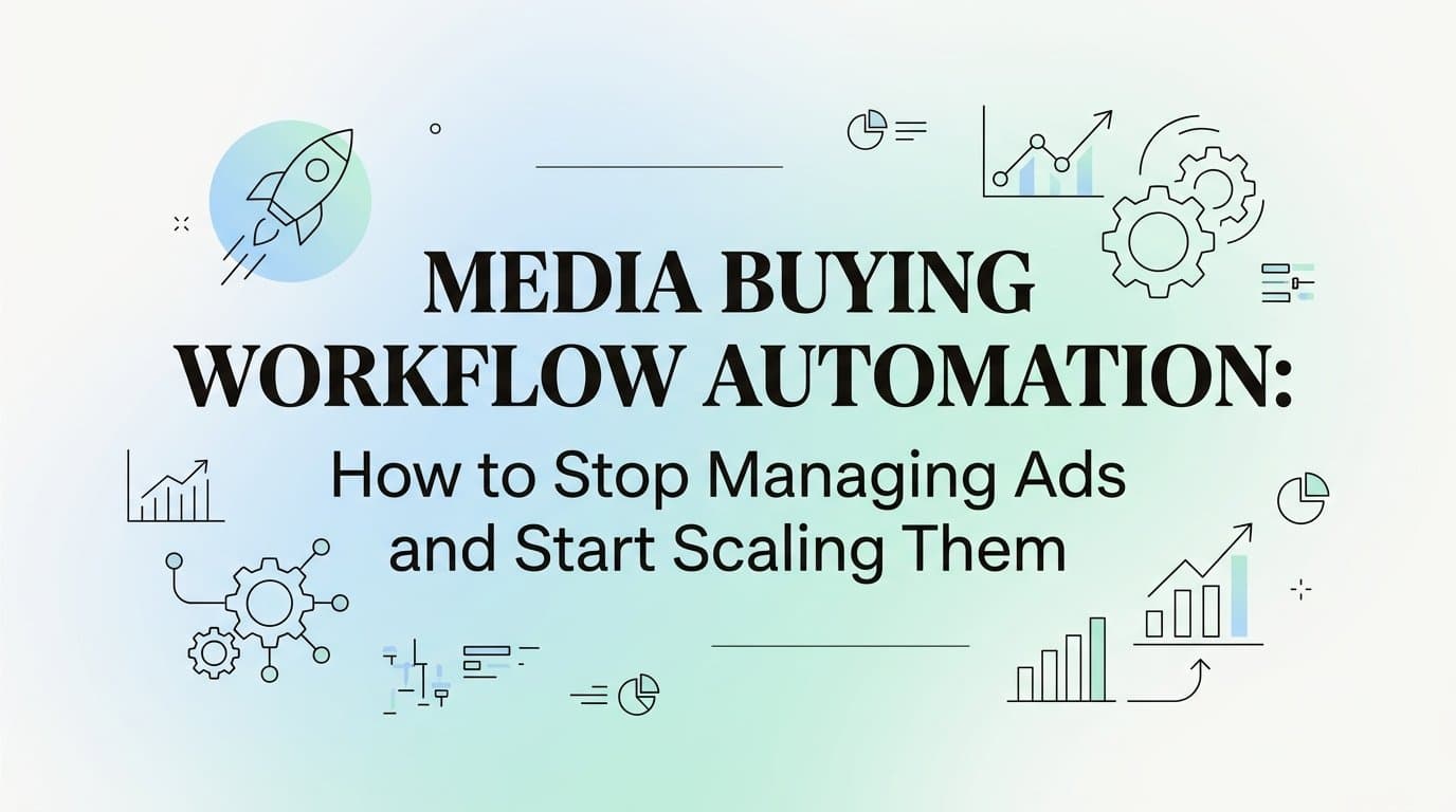 Featured image for: Media Buying Workflow Automation: How to Stop Managing Ads and Start Scaling Them