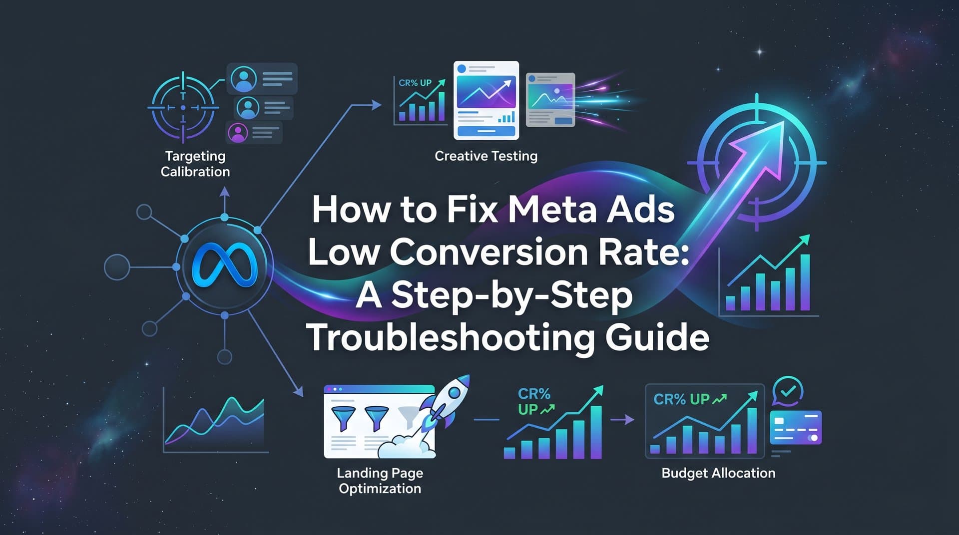 Featured image for: How to Fix Meta Ads Low Conversion Rate: A Step-by-Step Troubleshooting Guide