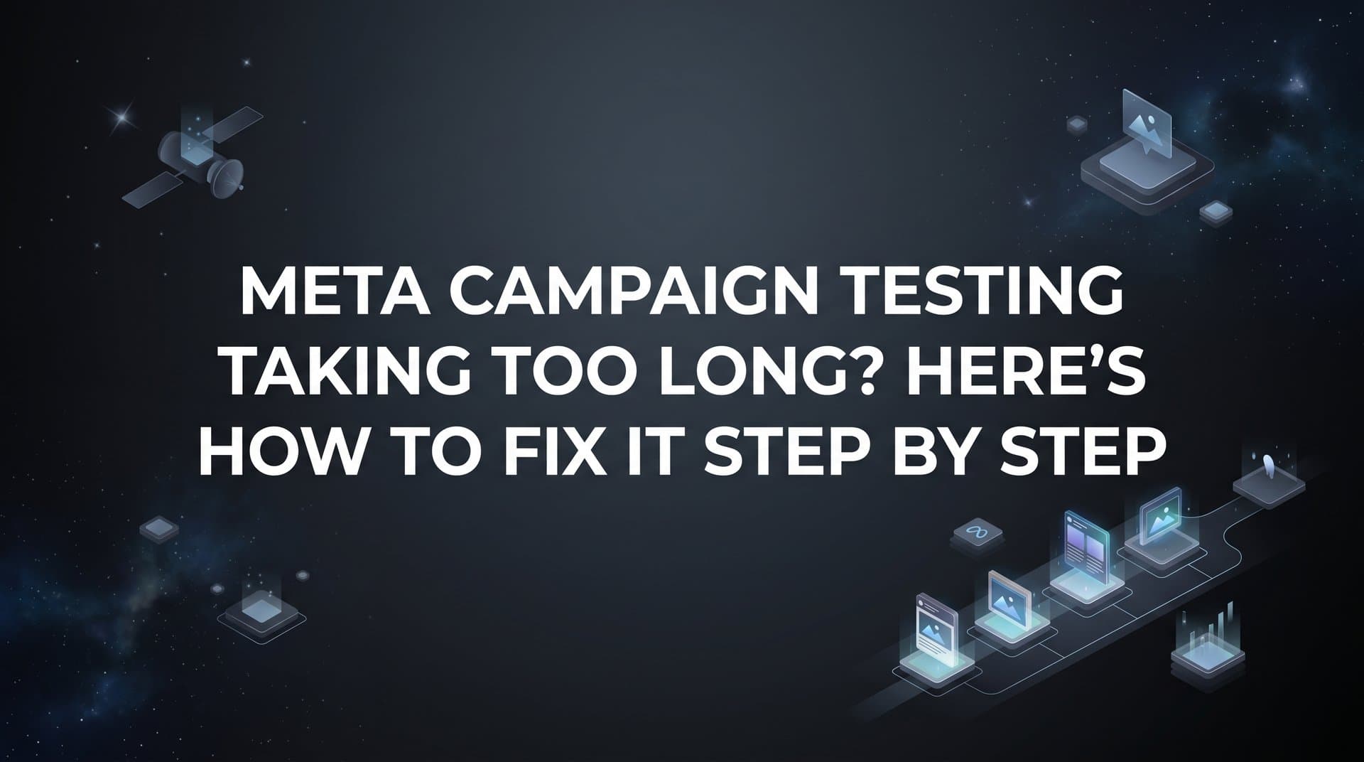 Featured image for: Meta Campaign Testing Taking Too Long? Here's How to Fix It Step by Step