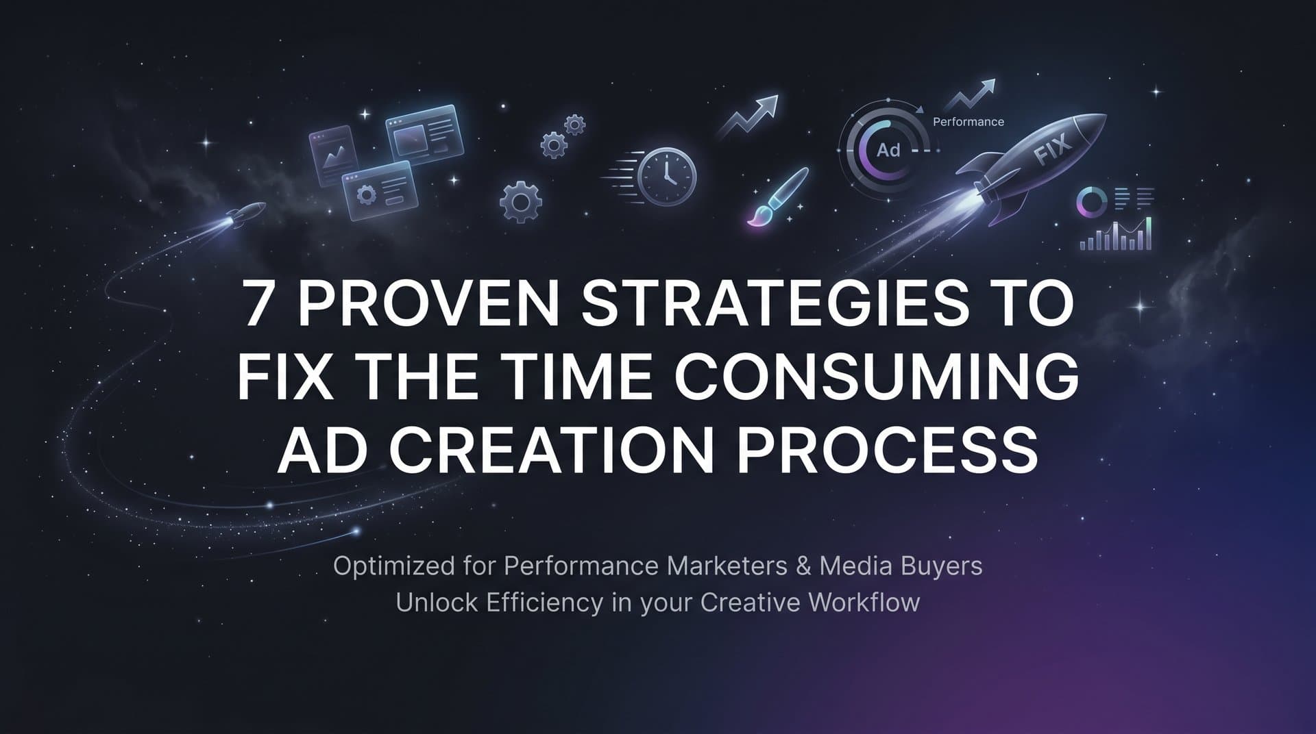 Featured image for: 7 Proven Strategies to Fix the Time Consuming Ad Creation Process