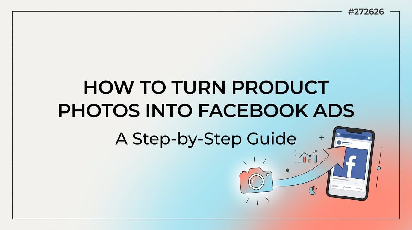 How to Turn Product Photos into Facebook Ads: A Step-by-Step Guide