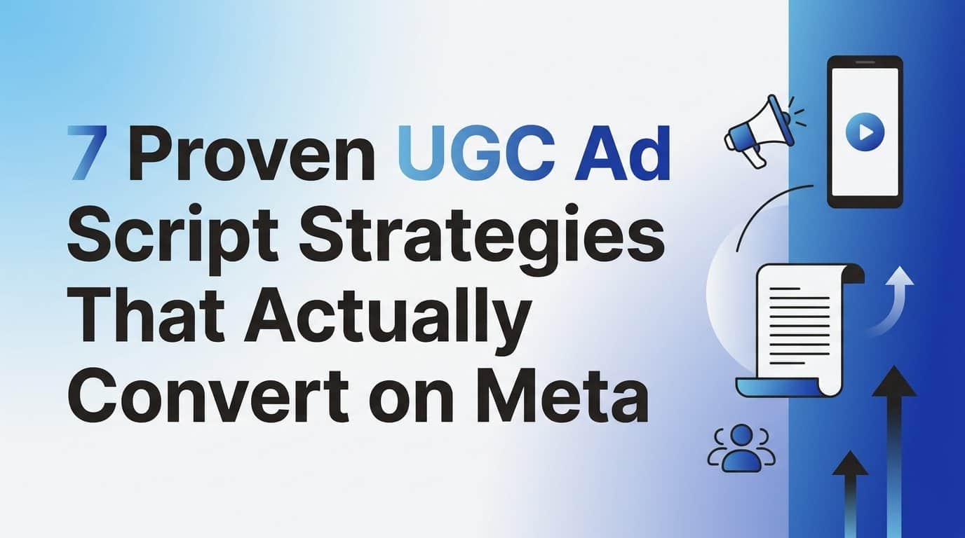 7 Proven UGC Ad Script Strategies That Actually Convert on Meta